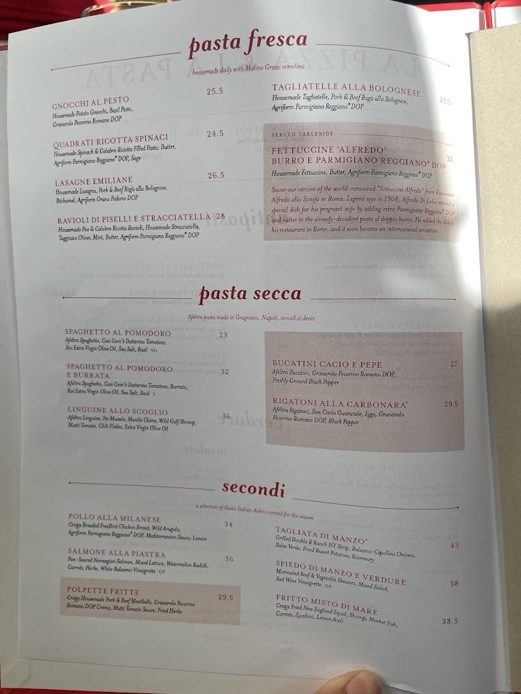 La Pizza & La Pasta Focaccia Bianca