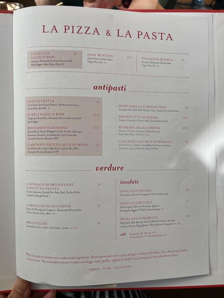 La Pizza & La Pasta Menu image 3